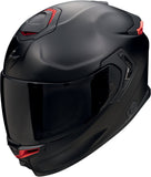 Full-Face Motorcycle Helmet Scorpion Exo Exo-Gt Sp Air Ultra Tct Matt Black Red Solid Size L