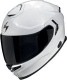 Full-Face Motorcycle Helmet Scorpion Exo Exo-Gt Sp Air Ultra Tct Pearl White Solid Size M
