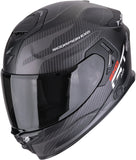 Casco Integrale Per Moto Scorpion Exo Exo-Gt Sp Air Ultra Tct Nero Opaco Argento Flex Taglia Xl