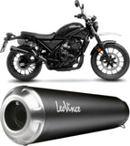 Terminale Di Scarico Senza Omologazione Suono Gp One Acciaio Fondello Acciaio - Leovince Compatibile Con Honda Cl 500 (2023-2024)