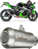 Terminale Di Scarico Senza Omologazione Suono Lv-X Evo Acciaio Fondello Carbonio - Leovince Compatibile Con Ktm 500 Exc-F (2024-2025)
