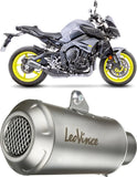Terminale Di Scarico Senza Omologazione Suono Lv-10 Acciaio Fondello Acciaio - Leovince Compatibile Con Yamaha Mt-10 - Sp (2022-2025)