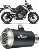 Terminale Di Scarico Senza Omologazione Suono Lv One Evo Carbonio Fondello Carbonio - Leovince Compatibile Con Bmw F 800 Gs - Adventure (2008-2016)