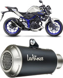 Terminale Di Scarico Senza Omologazione Suono Lv-10 Carbonio Fondello Acciaio - Leovince Compatibile Con Kawasaki Z 400 (2022-2023)