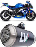 Terminale Di Scarico Senza Omologazione Suono Gp Corsa Evo Carbonio - Leovince Compatibile Con Honda Cbr 500 R (2016-2018)