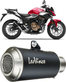 Terminale Di Scarico Senza Omologazione Suono Lv-10 Carbonio Fondello Acciaio - Leovince Compatibile Con Kawasaki Zx 6R Ninja (2019-2020)