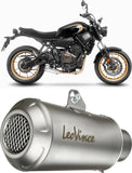 Impianto Di Scarico Completo Non Catalizzato E Senza Omologazione Suono Lv-10 Acciaio Fondello Acciaio - Leovince Compatibile Con Yamaha Xsr 700 (2021-2024)