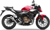 Terminale Di Scarico Senza Omologazione Suono Lv-10 Acciaio Fondello Acciaio - Leovince Compatibile Con Honda Nx 500 (2024-2026)