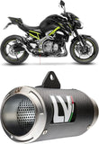 Terminale Di Scarico Senza Omologazione Suono Lv Corsa Carbonio Fondello Acciaio - Leovince Compatibile Con Kawasaki Z 900 A2 (2025-2026)