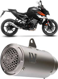 Terminale Di Scarico Senza Omologazione Suono Lv Corsa S Titanio Fondello Acciaio - Leovince Compatibile Con Ktm 990 Duke - R (2024-2026)