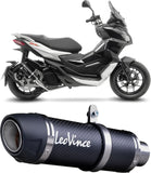 Impianto Di Scarico Completo Non Catalizzato E Senza Omologazione Suono Gp Corsa Evo Carbonio - Leovince Compatibile Con Aprilia Sr Gt 125 - Sport (2022-2024)