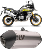 Terminale Di Scarico Senza Omologazione Suono Lv-14 Acciaio Fondello Carbonio - Leovince Compatibile Con Voge Valico 900 Dsx (2024-2026)