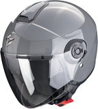Urban Motorcycle Helmet Scorpion Exo Exo-City Ii Polycarbonate Cement Grey Solid Size L