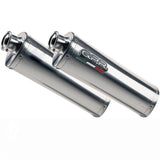 Doppio Terminale Di Scarico Catalizzato E Con Omologazione Suono Trioval Acciaio - Gpr Compatibile Con Yamaha Tdm 900 (2002-2014)