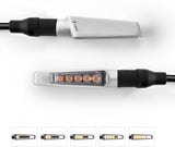 Couple Sequential Led Turn Signal Rear Vision - Rizoma Compatible With Yamaha Mt-09 Tracer Gt (2018-2020)