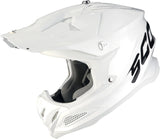 Casco Off-Road Per Moto Scorpion Exo Vx-22 Air Ultra Tct Bianco Solid Taglia Xs