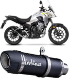 Terminale Di Scarico Senza Omologazione Suono Gp Corsa Evo Carbonio - Leovince Compatibile Con Honda Cbr 500 R (2019-2023)