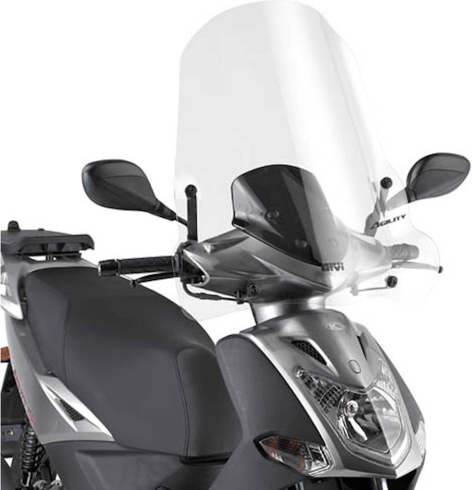 Transparent Wind-Screen 440A - Givi Compatible With Kymco Agility 50 - 125 R16 (2014-2024)