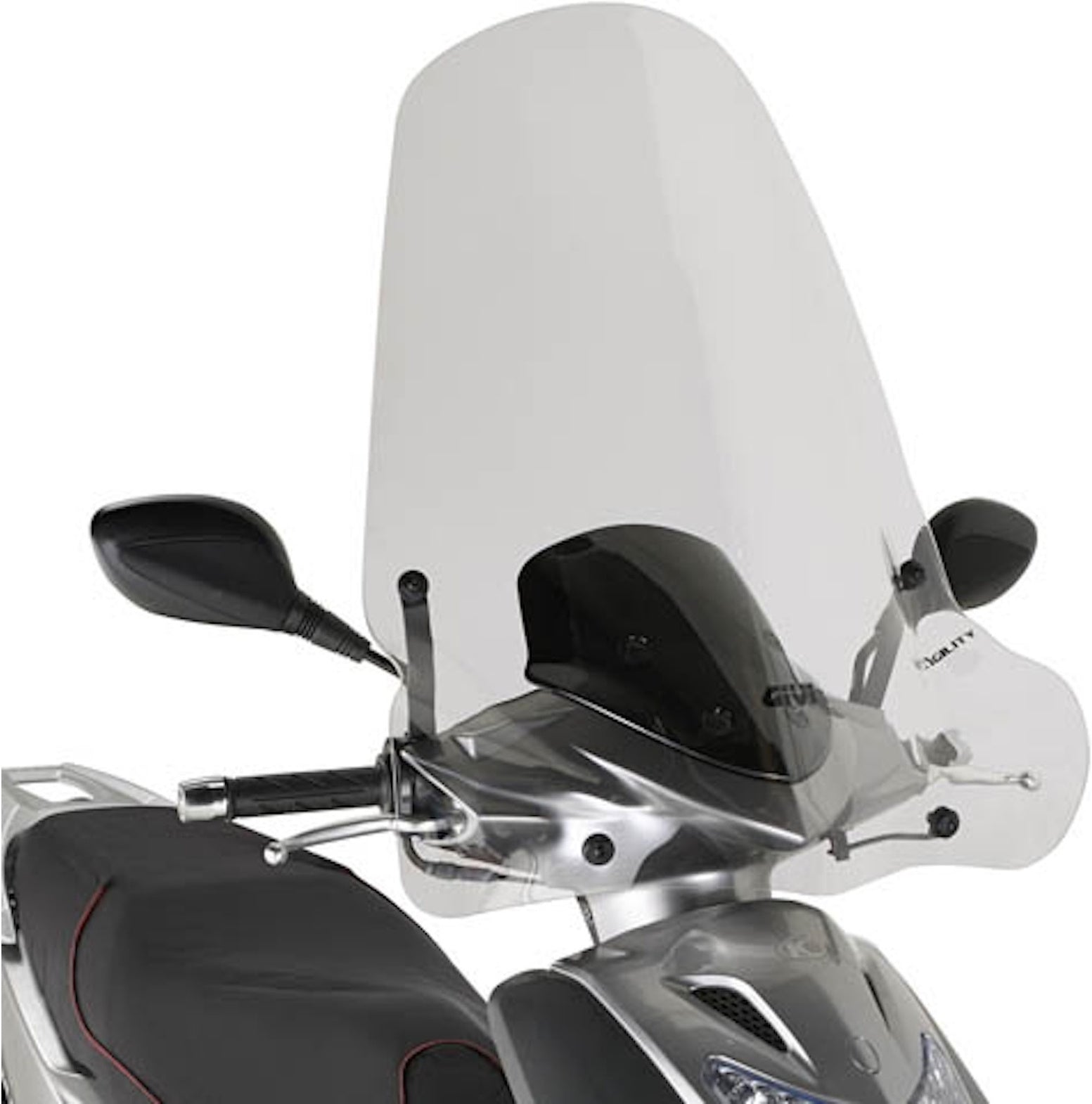 Transparent Wind-Screen 441A - Givi Compatible With Kymco Agility 50 - 125 R16 (2008-2013)
