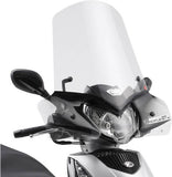 Transparent Wind-Screen - Givi Compatible With Kymco People 300 Gti (2010-2020)