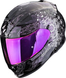 Casco Integrale Per Moto Scorpion Exo Exo-491 Polycarbonate Nero Camaleonte Dream Taglia Xs