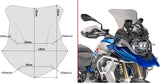 Cupolino Fumé - Givi Compatibile Con Bmw R 1250 Gs Adventure (2019-2024)