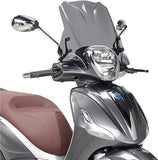Cupolino Fumé - Givi Compatibile Con Piaggio Beverly 125 - 300 - 350 Ie (2010-2020)