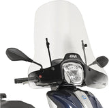 Parabrezza Trasparente - Givi Compatibile Con Piaggio Medley 125 - 150 (2016-2019)