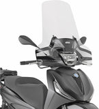 Parabrezza Trasparente - Givi Compatibile Con Piaggio Beverly 300 - 400 Hpe (2021-2024)