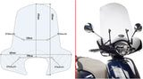 Parabrezza Trasparente - Givi Compatibile Con Kymco Like 50 - 125 - 150 (2017-2024)