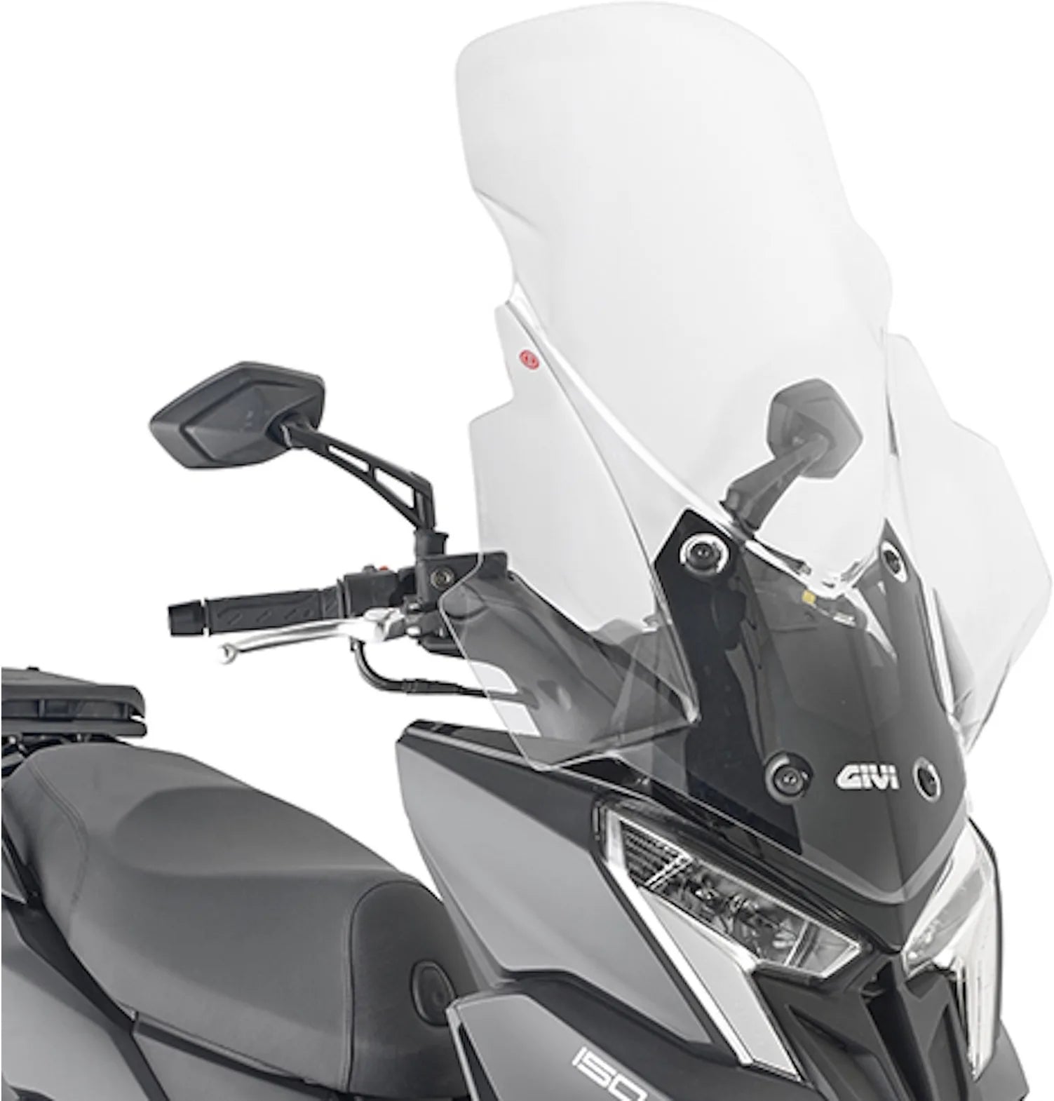 Parabrezza Trasparente - Givi Compatibile Con Kymco Dink 125 - 150 Flat (2023-2024)