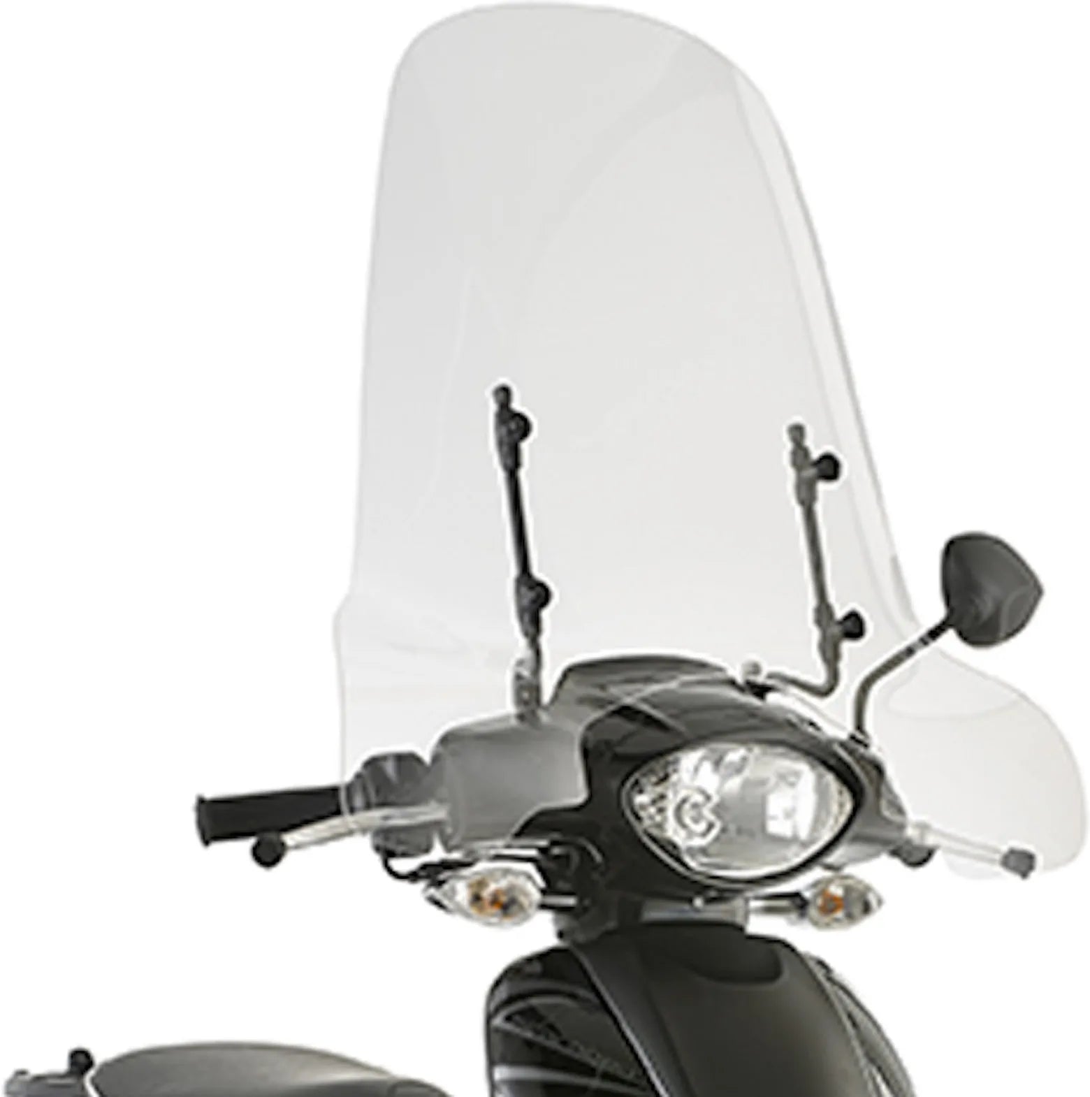 Parabrezza Trasparente - Givi Compatibile Con Aprilia Scarabeo 50 (2014-2020)