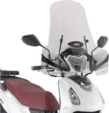 Transparent Wind-Screen - Givi Compatible With Sym Symphony 125 (2021-2024)