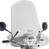 Parabrezza - Kappa Moto Compatibile Con Sym Fiddle 125 (2020)