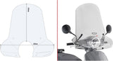 Parabrezza Trasparente - Givi Compatibile Con Sym Fiddle 125 (2020)