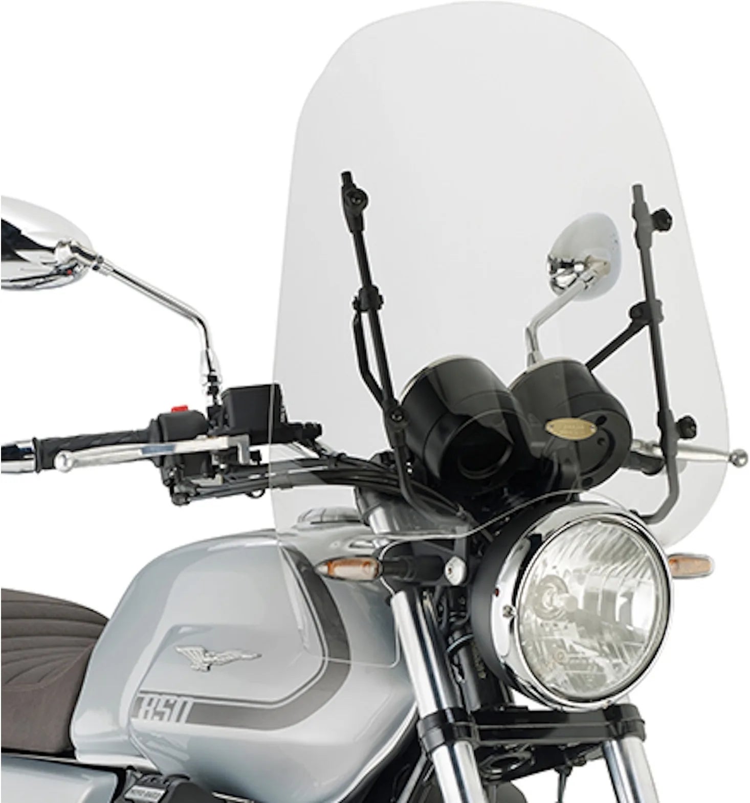 Parabrezza Trasparente - Givi Compatibile Con Moto Guzzi V7 850 Stone - Special (2021-2024)