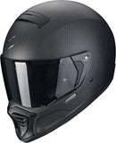 Casco Integrale Per Moto Scorpion Exo Exo-Hx1 Carbon Carbon Fiber Nero Opaco Se Taglia S