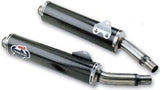 Doppio Terminale Di Scarico Senza Omologazione Suono Carbonio - Termignoni Compatibile Con Ducati Monster 900