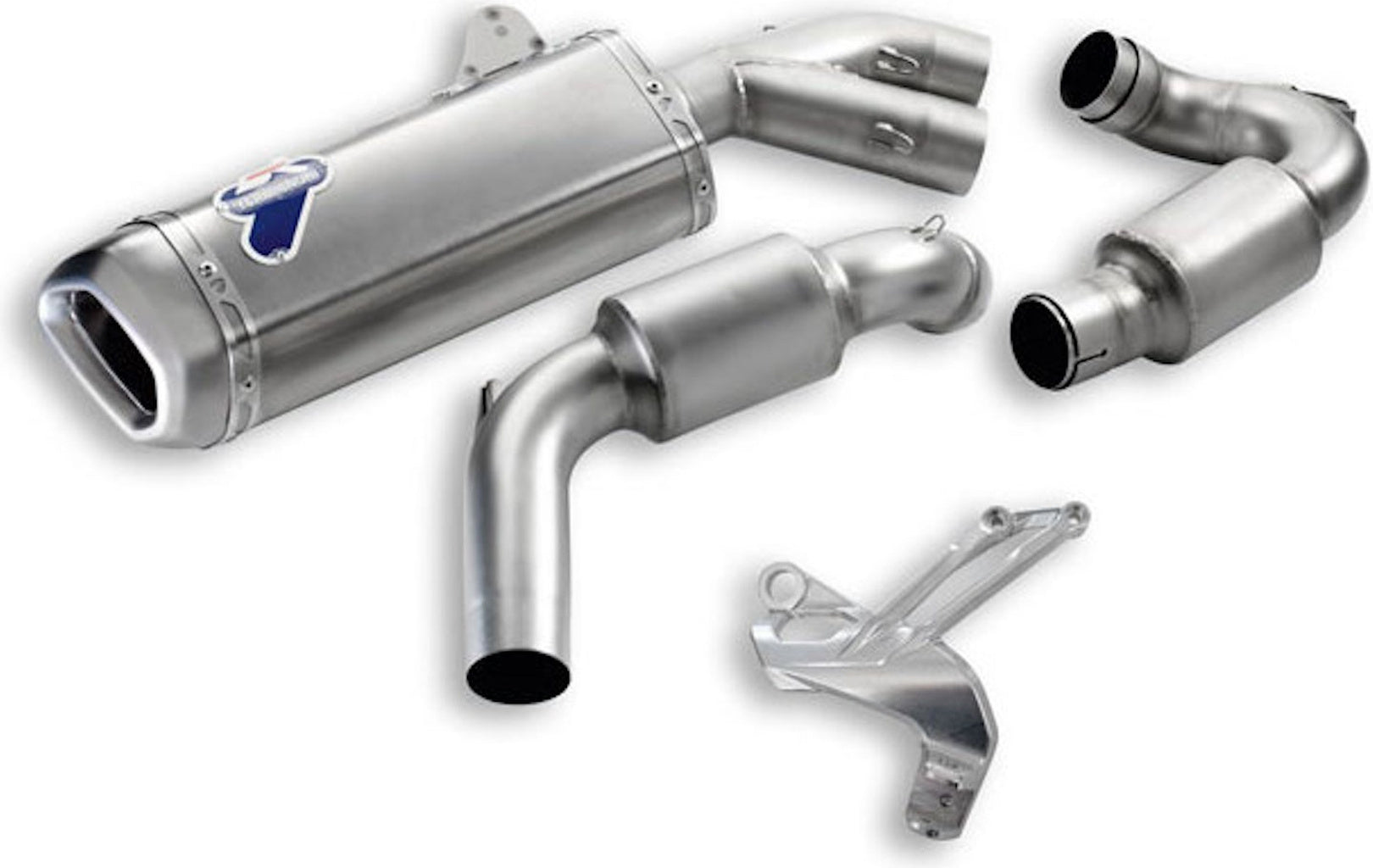 Complete Exhaust System Without Catalytic Converter And Without Sound Certification Titanium - Termignoni Compatible With Ducati Multistrada 1200 (2015-2017)