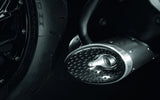 Terminale Di Scarico Senza Omologazione Suono Carbonio - Termignoni Compatibile Con Ducati Diavel X