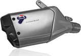 Terminale Di Scarico Con Omologazione Suono Titanio - Termignoni Compatibile Con Ducati Multistrada 950 Enduro (2017-2018)