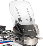 Sliding Wind-Screen Transparent Airflow Airflow - Givi Compatible With Bmw F 750 Gs (2018-2020)