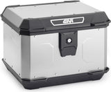Monolock Alpina Aluminium Top Case - 44 Lt Alpina Aluminium - Givi Compatible With Keeway V 302 C 300 (2023-2024)