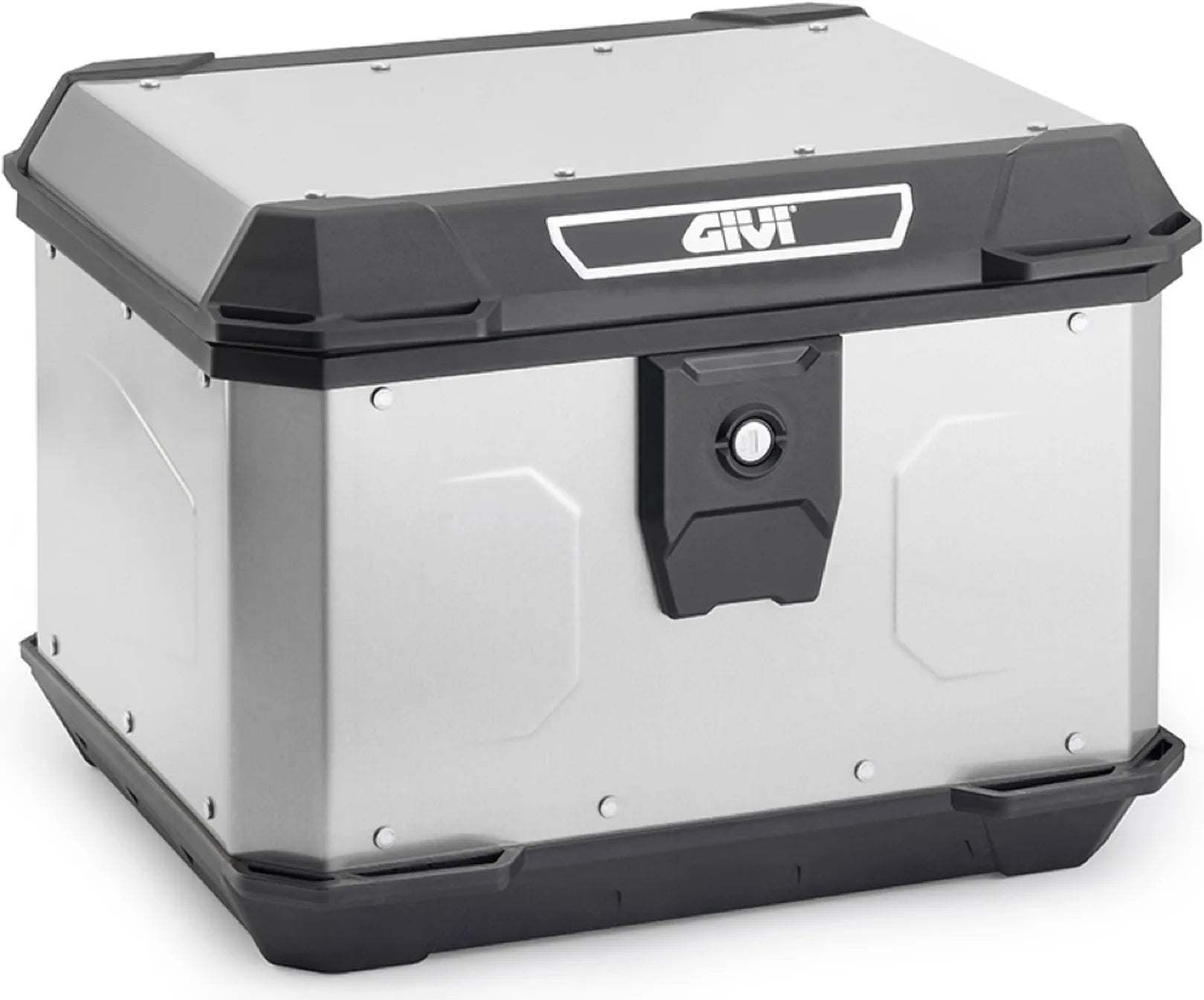 Bauletto Monolock Alpina Alluminio 44 Lt Alpina Alluminio - Givi Compatibile Con Honda Cb 750 Hornet (2023-2024)