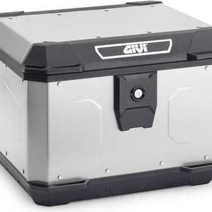 Monolock Alpina Aluminium Top Case - 44 Lt Alpina Aluminium - Givi Compatible With Ktm 790 Adventure R (2019-2020)
