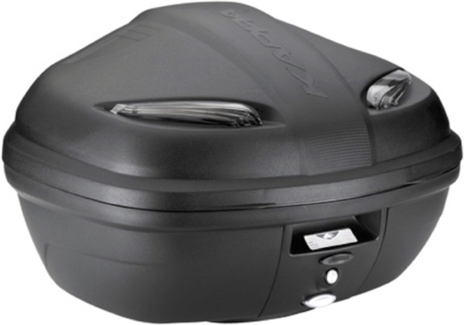 Top Case K47Nt Manta 47 Lt + Rear-Rack Monolock - Kappa Moto Compatible With Mbk Evolys 125 - 250 (2014-2017)