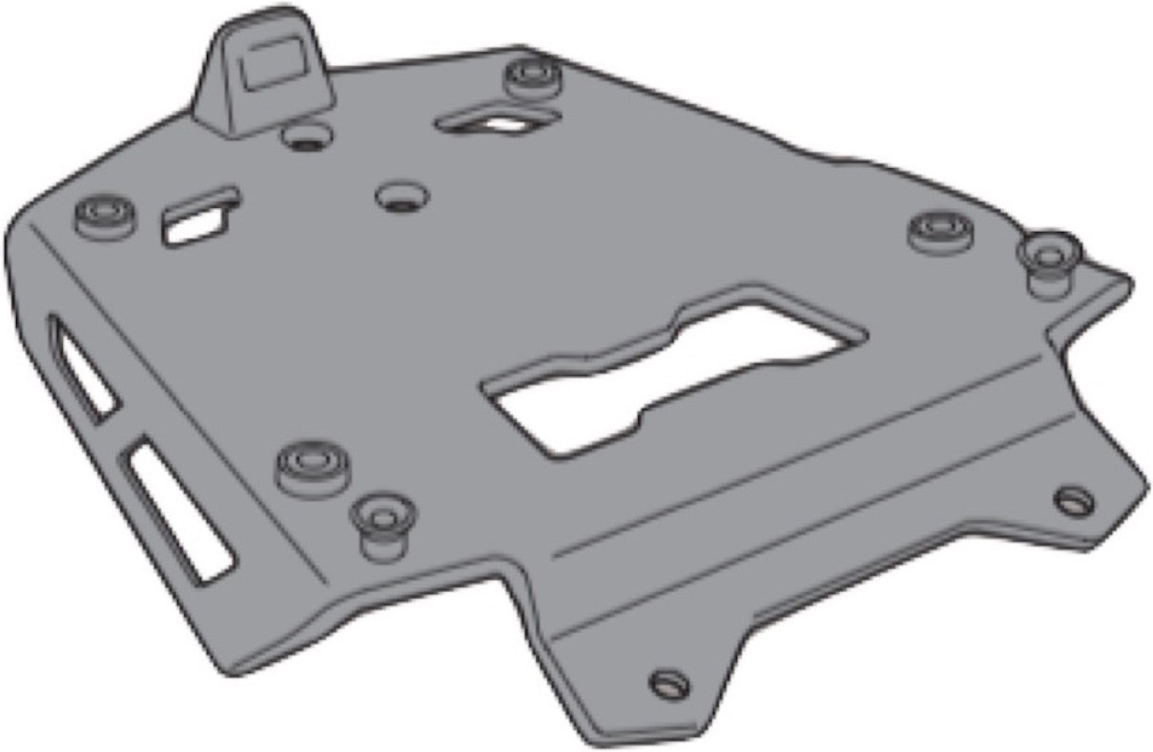 Rear-Rack Monokey - Kappa Moto Compatible With Moto Guzzi V85 Tt (2019-2023)