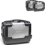 Top Case Kgr33 + Side-Cases Kgr46 + Rapid Side-Case Holder - Kappa Moto Compatible With Honda Crf 1000 L Africa Twin (2018-2019)