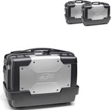 Valigia Kgr46 + Valigie Kgr33 + Attacco + Portavaligie Rap - Kappa Moto Compatibile Con Honda Crf 1000 L Africa Twin (2018-2019)
