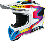 Casco Off-Road Per Moto Airoh Aviator Ace 2 - Av22S38 Composite Carbon Gloss Sunrise Taglia Xl